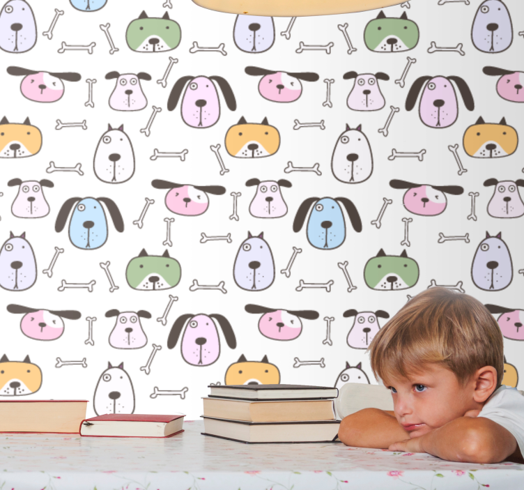 犬 壁紙 漫画の犬の友達 - TENSTICKERS