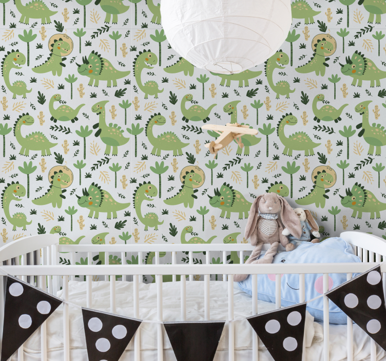 恐竜 壁紙 恐竜の保育園のテーマ - TENSTICKERS