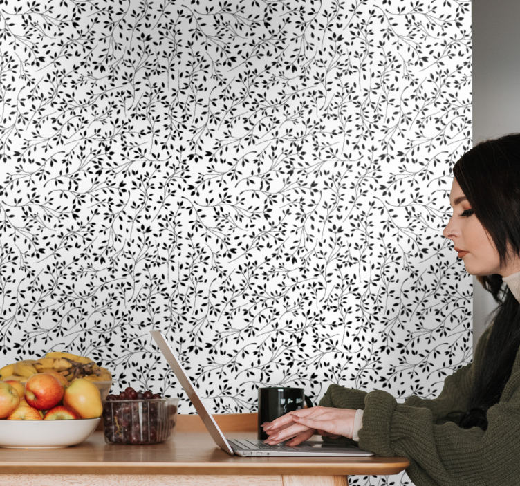 壁紙 花 花の複雑さ - TENSTICKERS