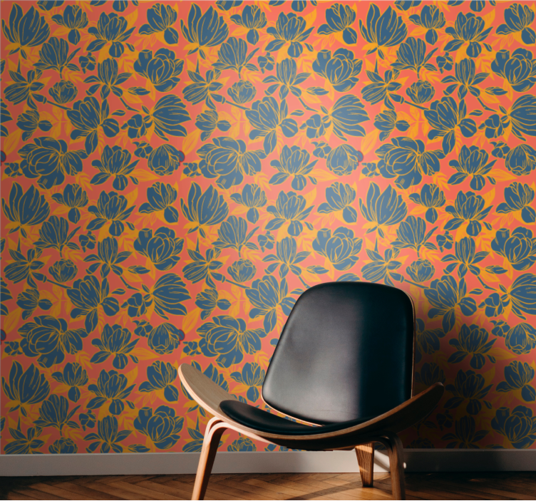 壁紙 花 鮮やかな花の構成 - TENSTICKERS