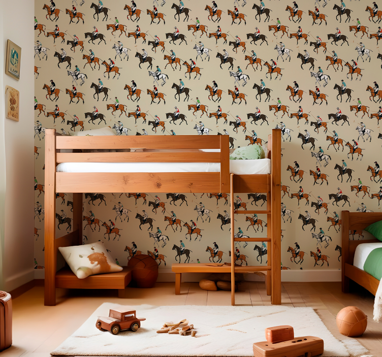 馬壁紙乗馬テーマ - TENSTICKERS