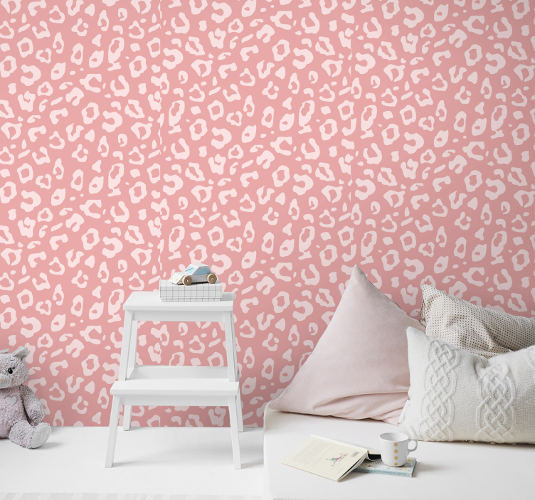 ヒョウ壁紙 抽象的な動物模様 - TENSTICKERS