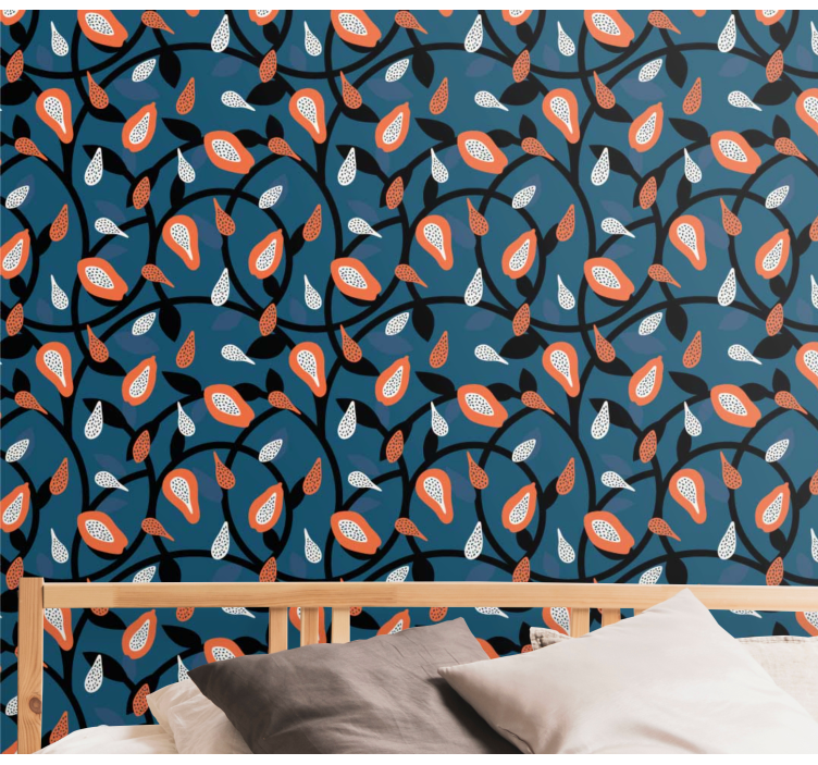 自然 壁紙 自然にインスピレーションを受けたモチーフ - TENSTICKERS