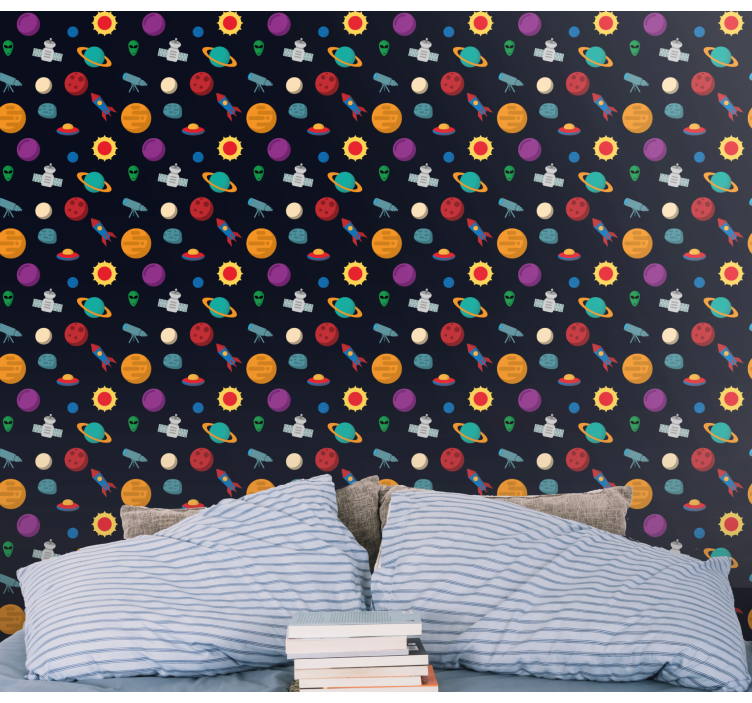 出演者壁紙宇宙冒険シーン - TENSTICKERS