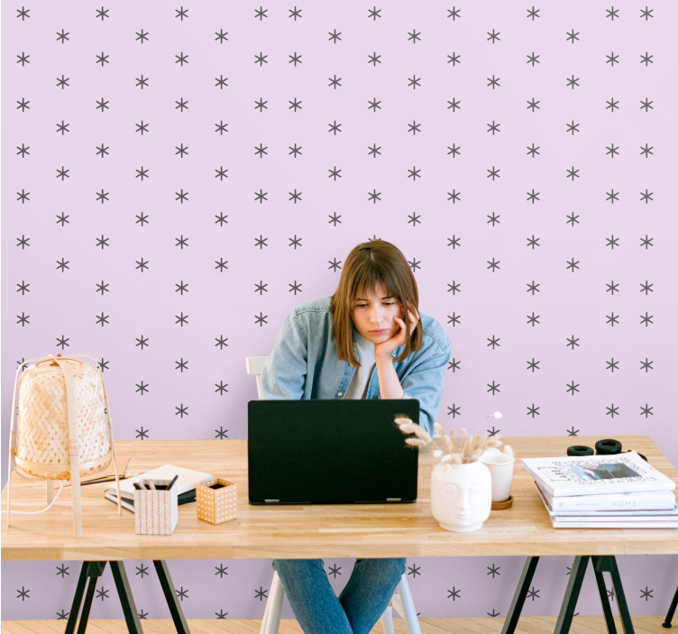 出演者壁紙 星空のアクセントウォール - TENSTICKERS