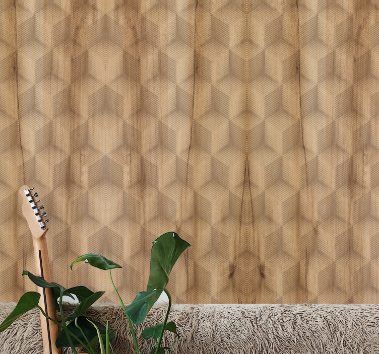 他のテクスチャ壁紙 3dキューブモチーフ - TENSTICKERS