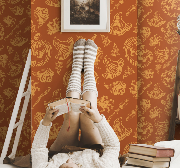 クリスマス 壁紙 秋のお祭りのイメージ - TENSTICKERS