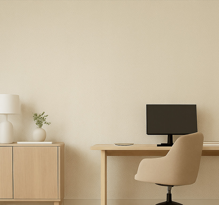 事務所 壁紙 リネン生地の模様 - TENSTICKERS